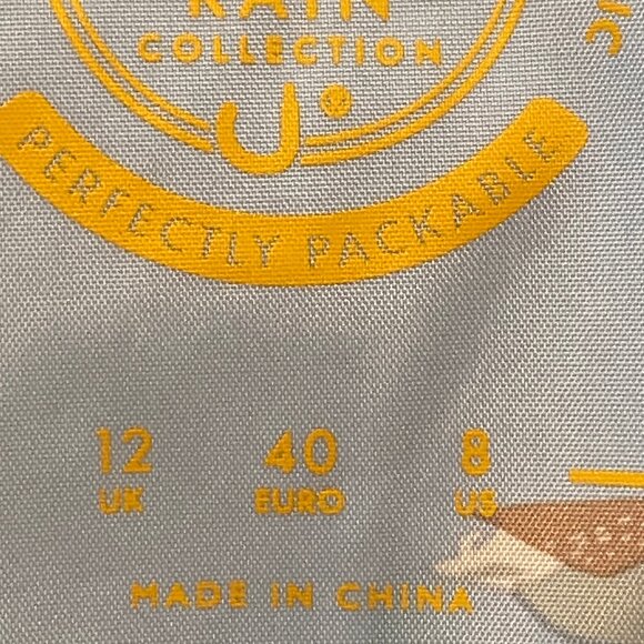Joules Right As Rain Perfectly Packable Light Blue 8 Like New - Picture 11 of 15
